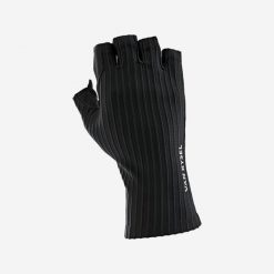 Rękawiczki rowerowe Van Rysel RCR-F aerodynamiczne. Czarne rękawiczki VAN RYSEL, bez wzorów, z elastanu, sportowe. Za 129.99 zł.
