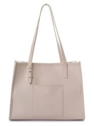 Vince Camuto Torebka "Piacenza" w kolorze beżowym - 36 x 27 x 12 cm rozmiar: onesize. Brązowe torby na ramię Vince Camuto, bez wzorów, z materiału, na ramię, bez dodatków. Za 108.99 zł.