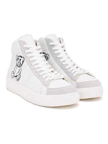 Goby Sneakersy w kolorze białym rozmiar: 37. Białe trampki Goby, bez wzorów, za kostkę, bez zapięcia. Za 295.99 zł.