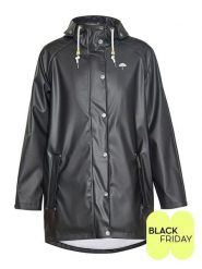 Schmuddelwedda Płaszcz przeciwdeszczowy w kolorze czarnym rozmiar: XS/S. Czarne kurtki sportowe Schmuddelwedda, s, bez wzorów, bez kaptura, outdoorowe. Za 292.89 zł.