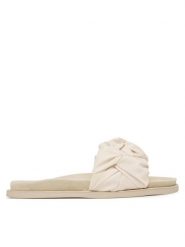 Inuikii Klapki Fjord Flower 1004.003.0122 Kremowy. Białe klapki Inuikii, bez wzorów, z materiału, bez obcasa. Za 979.99 zł.