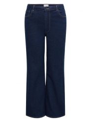 ONLY Carmakoma Dżinsy - Comfort fit - w kolorze granatowym rozmiar: 44/L32. Niebieskie jeansy Only Carmakoma, l, bez wzorów. Za 118.84 zł.