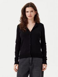 JJXX Kardigan Ophelia 12255369 Czarny Slim Fit. Czarne kardigany JJXX, xs, bez wzorów, z wiskozy. Za 79.99 zł.