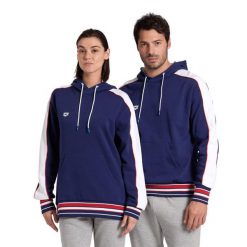 Bluza Arena Hooded Sweat Inserts z kapturem. Niebieskie bluzy Arena, m, bez wzorów, z polaru, z kapturem. Za 279.00 zł.