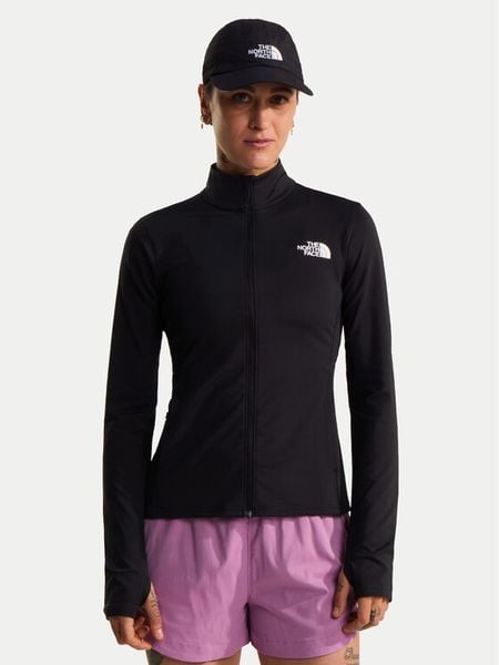 The North Face Bluza Flex NF0A8HFDJK31 Czarny Slim Fit. Czarne bluzy The North Face, m, bez wzorów, z syntetyku, bez kaptura. Za 237.99 zł.