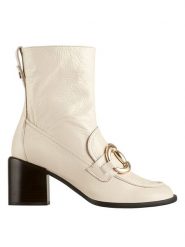 Högl Botki "Maggie" w kolorze beżowym rozmiar: 41. Brązowe botki Högl, bez wzorów, bez obcasa, bez zapięcia. Za 261.67 zł.