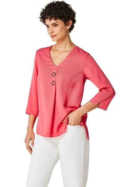 WITT WEIDEN Bluzka w kolorze jasnoczerwonym rozmiar: 42. Czerwone bluzki WITT WEIDEN, bez wzorów, z lyocellu, bez kołnierzyka, bez ramiączek. Za 87.61 zł.