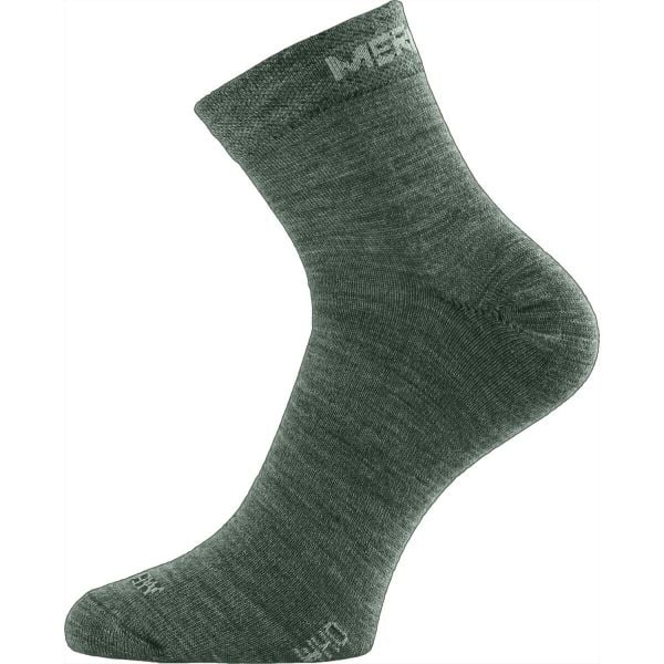 Skarpety merino WHO. Zielone skarpety LASTING, bez wzorów, z elastanu. Za 51.00 zł.