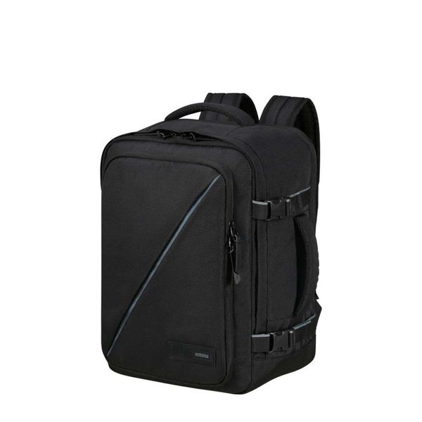 Plecak kabinowy American Tourister Take2cabin S/M - black. Czarne plecaki American Tourister, bez wzorów. Za 193.99 zł.