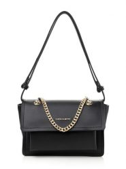 Vince Camuto Torebka "Sorrento" w kolorze czarnym - 27 x 20 x 9 cm rozmiar: onesize. Czarne torby na ramię Vince Camuto, bez wzorów, z materiału, na ramię, bez dodatków. Za 154.07 zł.