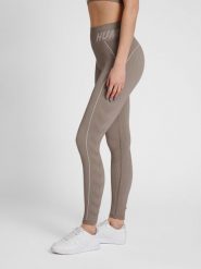 Damskie legginsy ze średnim stanem Hummel TE Christel. Szare legginsy Hummel, xs, bez wzorów, z dzianiny. Za 184.00 zł.