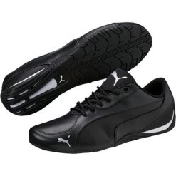 Puma buty sportowe Drift Cat 5 Core Black 46. Czarne obuwie sportowe Puma, bez zapięcia. W wyprzedaży za 271.00 zł.