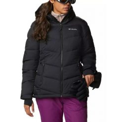 Damska kurtka narciarska Columbia Abbott Peak Insulated. Czarne kurtki narciarskie Columbia, xl, bez wzorów, bez kaptura, narciarskie. Za 999.00 zł.