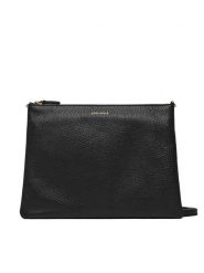 Coccinelle Torebka MMA Best Crossbody E5 MMA 55 F4 01 Czarny. Czarne listonoszki Coccinelle, bez wzorów, ze skóry, bez dodatków. Za 559.99 zł.