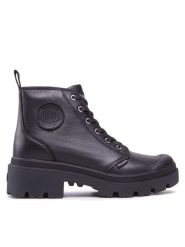 Palladium Trapery Pallabase Leather 96905-001-M Czarny. Czarne trapery i śniegowce Palladium, ze skóry. Za 535.20 zł.