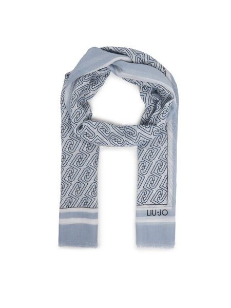 Liu Jo Szal 2A6039 T2745 Niebieski. Niebieskie rękawiczki Liu Jo, bez wzorów, z poliesteru. Za 169.99 zł.