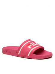 Fila Klapki Morro Bay III FFW0235 Różowy. Czerwone klapki Fila, bez wzorów, ze skóry, bez obcasa. Za 69.99 zł.