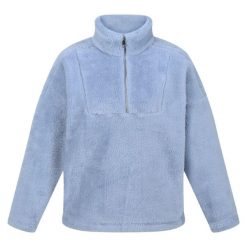 Bluza Typu Polar Damska Zeeke Puszysta. Niebieskie bluzy Regatta, xl, bez wzorów, z polaru, bez kaptura. Za 93.99 zł.