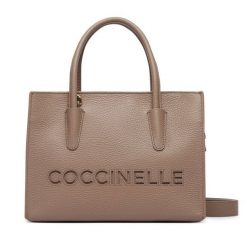 Torebka Coccinelle. Brązowe torebki klasyczne Coccinelle, bez wzorów, bez dodatków. Za 1,399.00 zł.