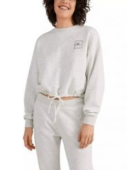 Bluza damska O'Neill Cube Crew. Szare bluzy O'Neill, m, bez wzorów, z bawełny, bez kaptura. Za 199.00 zł.