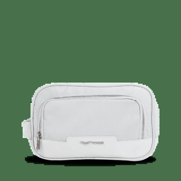 Kosmetyczka KISKADEE GREY. Szare kufry i kosmetyczki Wings, bez wzorów, z materiału, duże, bez dodatków. Za 59.90 zł.