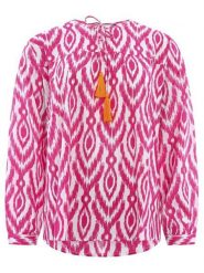 Zwillingsherz Bluzka w kolorze różowym rozmiar: L/XL. Różowe bluzki Zwillingsherz, l, bez wzorów, z wiskozy, bez kołnierzyka, bez ramiączek. Za 96.60 zł.