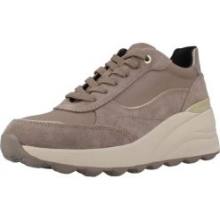 Buty GEOX D SPHERICA EC13 Brązowy. Brązowe trekkingi Geox, ze skóry, trekkingowe. Za 528.75 zł.