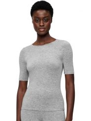 Triumph Wełniana koszulka w kolorze szarym rozmiar: L. Szare bluzki Triumph, l, bez wzorów, z wełny, bez kołnierzyka, bez ramiączek. Za 111.95 zł.