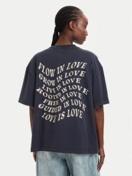BOSS T-Shirt Eboys 50566831 Granatowy Relaxed Fit. Niebieskie t-shirty Boss, m, bez wzorów, z bawełny, bez kołnierzyka, bez ramiączek. Za 254.99 zł.