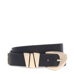 Pasek Guess. Czarne paski Guess, z aplikacjami. Za 324.99 zł.