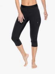Legginsy termoaktywne damskie Peak Performance Spirit Short John. Czarne legginsy Peak Performance, xs, bez wzorów, z elastanu, z podwyższonym stanem. Za 192.49 zł.
