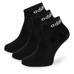 Skarpety krótkie adidas. Czarne skarpety Adidas, bez wzorów. Za 44.99 zł.