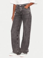 Roxy Jeansy Milla ERJDP03312 Szary Wide Leg. Szare jeansy Roxy, bez wzorów. Za 399.99 zł.