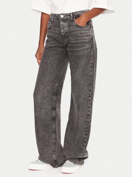 Roxy Jeansy Milla ERJDP03312 Szary Wide Leg. Szare jeansy Roxy, bez wzorów. Za 239.99 zł.