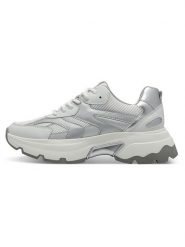 S.Oliver Sneakersy w kolorze szarym rozmiar: 42. Szare trampki S.Oliver, bez wzorów, z materiału, bez zapięcia. Za 143.56 zł.