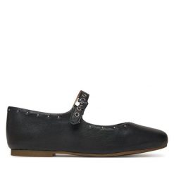 Baleriny Scholl. Czarne baleriny Scholl, bez wzorów, bez obcasa. Za 299.99 zł.