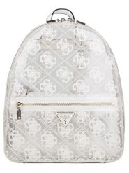 Guess Plecak w kolorze białym rozmiar: onesize. Białe plecaki Guess, z aplikacjami, z materiału. Za 359.95 zł.