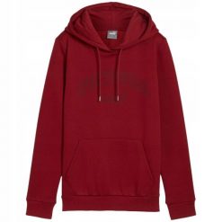 Bluza Z Logo ESS+ Dla Kobiet. Czerwone bluzy Puma, l, bez wzorów, bez kaptura. Za 319.99 zł.