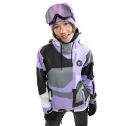 Kurtka snowboardowa damska W1-W Tignes. Niebieskie kurtki narciarskie SIROKO, xs, bez wzorów, z softshellu, bez kaptura, narciarskie. W wyprzedaży za 341.00 zł.