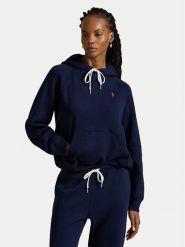 Polo Ralph Lauren Bluza 211971698002 Granatowy Regular Fit. Niebieskie bluzy Polo Ralph Lauren, xs, bez wzorów, bez kaptura. Za 859.99 zł.