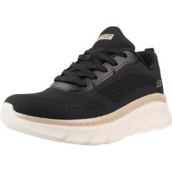 Buty SKECHERS BOBS B FLEX HI FLYING HI Czarny. Czarne trekkingi Skechers, z syntetyku, na fitness i siłownię. Za 282.99 zł.