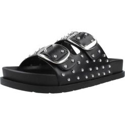 Sandały GIOSEPPO SHOREHAM Czarny. Czarne sandały Gioseppo, bez wzorów, z syntetyku, bez obcasa, bez zapięcia. Za 172.99 zł.