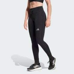 Legginsy Run Essentials Full Length. Białe legginsy Adidas, bez wzorów. Za 219.00 zł.