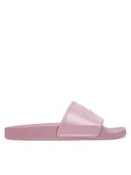 KARL LAGERFELD Klapki Kondo 2.0 KL80910 Różowy. Czerwone klapki KARL LAGERFELD, bez wzorów, z tworzywa sztucznego, bez obcasa. Za 259.99 zł.
