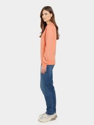 Didriksons Bluza "Fyn" w kolorze pomarańczowym rozmiar: 48. Pomarańczowe bluzy sportowe Didriksons, bez wzorów, z bawełny, bez kaptura. Za 136.45 zł.