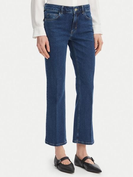 Marella Jeansy 2615181061 Granatowy Slim Fit. Niebieskie jeansy Marella, bez wzorów. Za 278.99 zł.