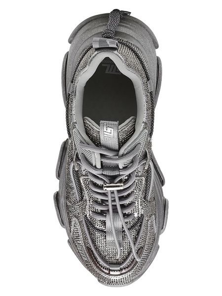 Steve Madden Sneakersy w kolorze srebrnym rozmiar: 37. Szare trampki Steve Madden, bez wzorów, bez zapięcia. Za 299.95 zł.
