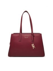 MICHAEL Michael Kors Torebka Laila 30S5G9IT2L Bordowy. Czerwone torebki klasyczne MICHAEL Michael Kors, bez wzorów, ze skóry, bez dodatków. Za 1,309.00 zł.