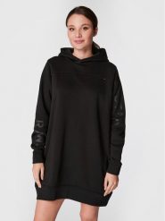 G-Star Raw Sukienka dzianinowa Multi D22277-A971-6484 Czarny Loose Fit. Czarne sukienki G-Star Raw, xs, bez wzorów, z bawełny, retro, bez kołnierzyka, bez ramiączek. Za 409.99 zł.