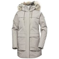 Parka dla kobiet Helly Hansen Coastal. Brązowe parki Helly Hansen, na zimę, bez kaptura. W wyprzedaży za 771.00 zł.